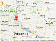 Карта украины с городами умань