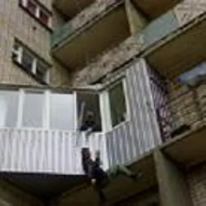 Балконы . Демонтаж дымовых труб