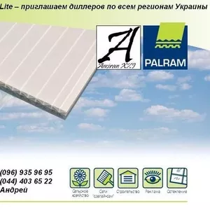 Поликарбонат сотовый и монолитный,  поликарбонатная система