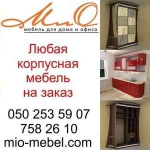 Шкафы,  шкафы-купе на заказ. Шкафы,  шкафы-купе под заказ. mio-mebel.com