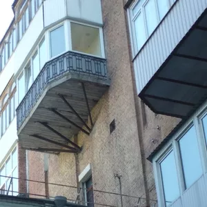 Балконы! Каркасы строительство новых.