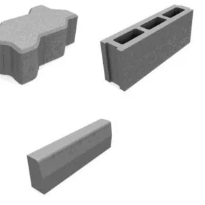 Фигурные элементы мощения. Тротуарная плитка