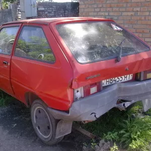 ЗАЗ 1102 после ДТП