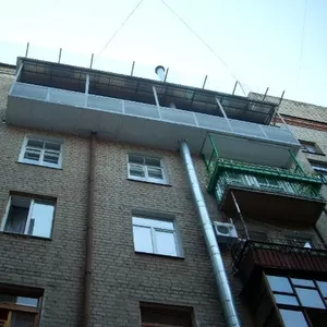 Cтроим балконы в короткие сроки,  все виды работ по балконам.