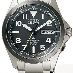 Citizen Promaster Solar Radio Titanium Mens Watch # PMD56-2952