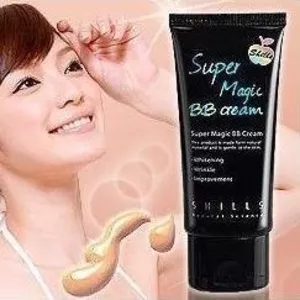 Тональный крем с гиалуроновой кислотой Shills Super Magic BB Cream