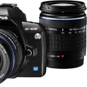  Olympus E420 / Olympus E-420Double Kit 14-42 mm & 40-150 mm