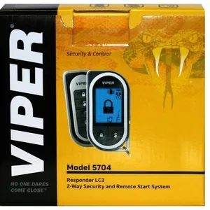 Viper 5704 - двухсторонняя автосигнализация с дистанционным запуском 