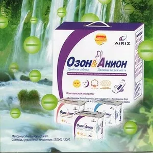 Женские гигиенические прокладки Озон&Анион