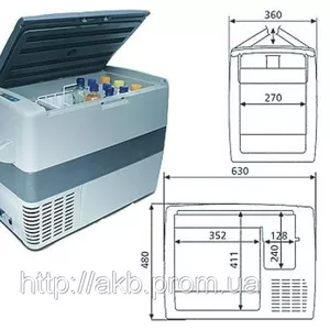 Компрессорный автохолодильник Waeco CoolFreeze CF-50 (49л)