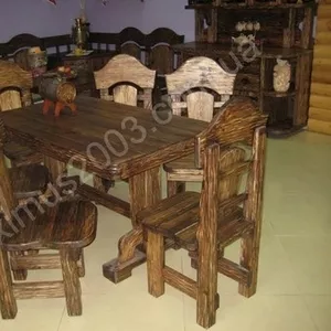 Столы и стулья для кафе под старину