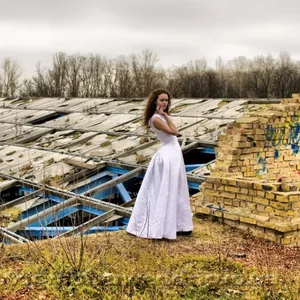 Фотосессия в стиле Trash the dress