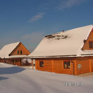 Домики для отдыха круглогодично.