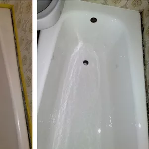Обновление покрытия чугунных ванн акрилом