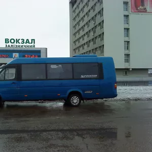 Пассажирские перевозки по Украине и России,  20 мест