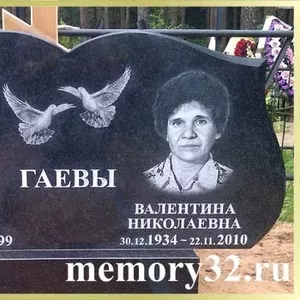 Памятники из мраморной крошки и гранита