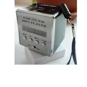 аккумуляторный FM приёмник+МР3