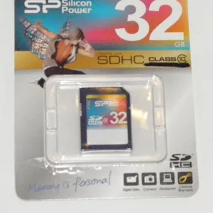 Карта памяти SDHC Silikon Power на 32 GB