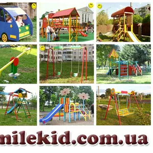 Ігрові дитячі майданчики від виробника,  дитячі спортивні комплекси