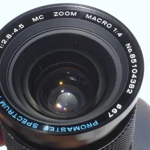 Promaster Spectrum 7  28-70mm 1:2.8-4.5 MC (Multi-Coated) Macro 1:4  б