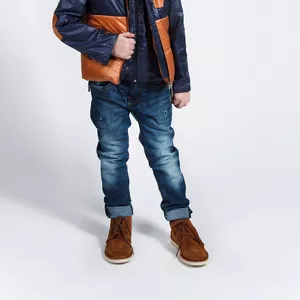 Куртка демисезонная для мальчика с жилеткой Модный карапуз