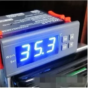 Контроллер и монитор температуры для разведения рыбы и узв