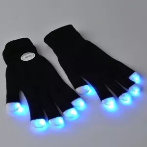 Светящиеся перчатки,  светодиодные перчатки,  карнавальные товары
