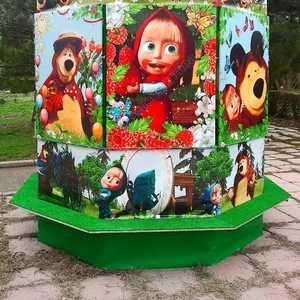 аттракцион машенька и медведь