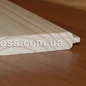 Вагонка сосна,  сорт 1-й та 2-й