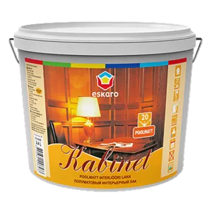 Eskaro Kabinet 20,  70 лак для внутренних работ (полуматовый,  глянцевый