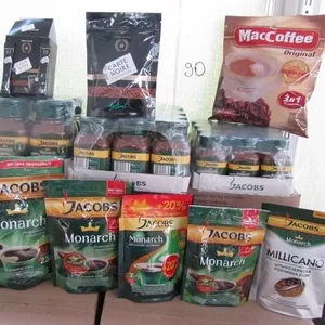 Продам кофе оптом Якобс (Jacobs Monarch) и Carte Noire
