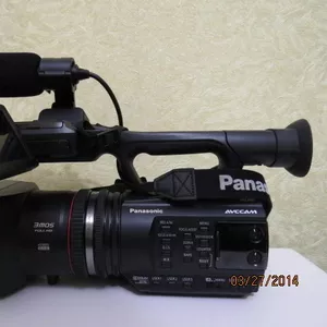 Аренда профессиональной видеокамеры  Panasonic AG-AC90, прокат видео ка