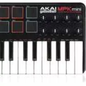 Портативная миди клавиатура Akai MPK mini