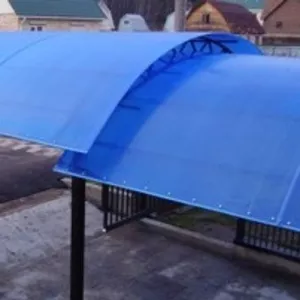 Комплектующие и профильные системы под сотовый и монолитный поликарбон