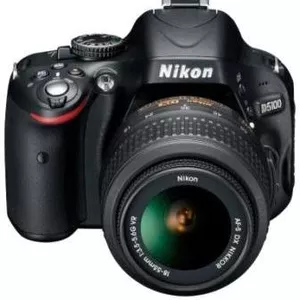 Фотокамера зеркальная,  NIKON D5100 KIT 18-55 VR