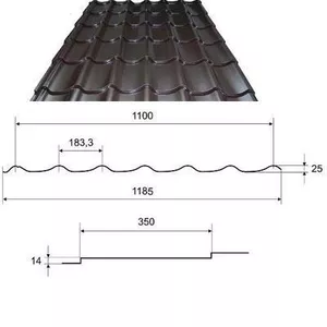 Металлочерепица от производителя 