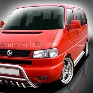 Кенгурятник Volkswagen T4,  T-5 рейлинги