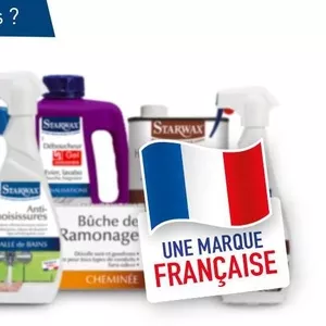 Французская бытовая химия для уборки Starwax (Старвакс)