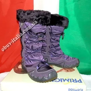 Сапоги детские зимние кожаные Primigi Gore-Tex оригинал