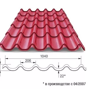 Кровля из металлочерепицы