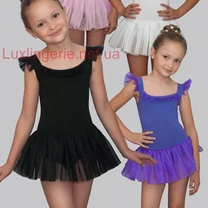 Детский купальник для балета с юбкой для девочек в Luxlingerie