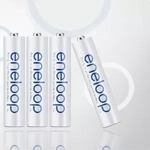 Аккумуляторы Panasonic Eneloop AAA 800 mAh,  BK-4MCC,  2100 циклов!