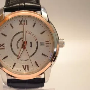 Мужские классические наручные часы Слава Automatic, гарантия