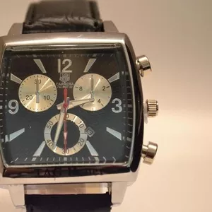 Мужские классические наручные часы Carrera Calibre 36 Black Tag Heuer