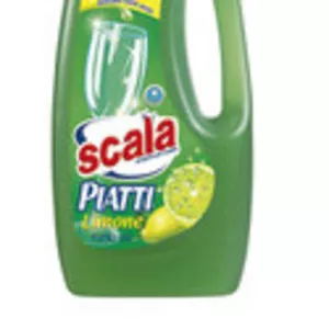 Средство для мытья посуды с ароматом лимона Scala (1, 25 л.)