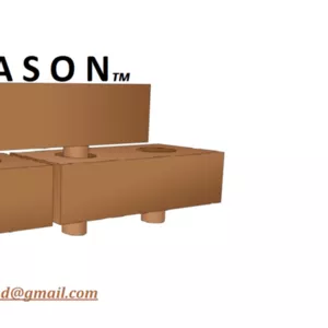 Піноблок Mason. Запатентований блок.