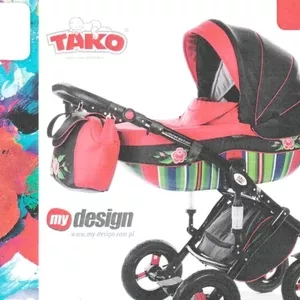 Детские коляски новинки,  Коляска универсальная TAKO Design Striped