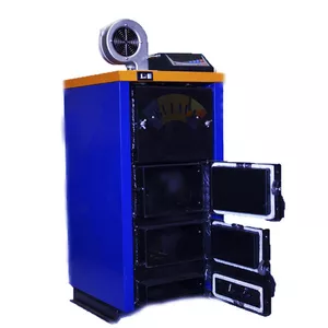 Котёл твердотопливный,  длительного горения «BULAVA Classic turbo ТТК-1