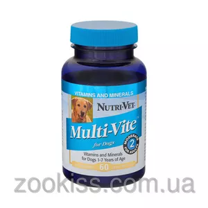 Nutri-Vet МУЛЬТИ-ВИТ (Multi-Vite) комплекс витаминов и минералов для с