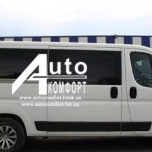 Установка (врезка) автостекол на автомобиль Fiat Dukato,  Citroen Jampe